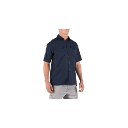Freedom Flex Woven Shirt (Peacoat; Medium)