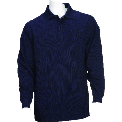 Performance Long Sleeve Polo (Dark Navy; Regular; Large) Performance Long Sleeve Polo (Dark Navy; Regular; Large)
