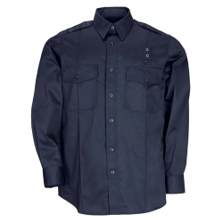 TCLT PDU L/S A-CL SHIRT (Midnight Navy; Regular; Large)