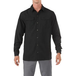 Freedom Flex Woven Shirt (Black; 2X-Large)