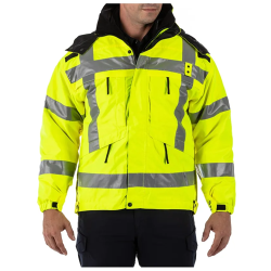 3-In-1 Rev High-Vis Parka (High-Vis Yellow; 2X-Large)