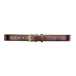 Plain Casual Belt (Brown; Large)