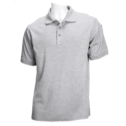 Tactical Polo (Heather Gray; Large)