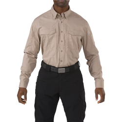 Stryke Long Sleeve Shirt - ABR (Khaki; Regular; Medium)