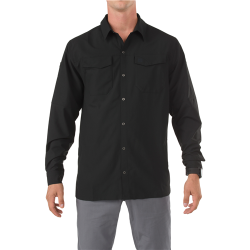 Freedom Flex Woven Shirt (Black; 2X-Large)