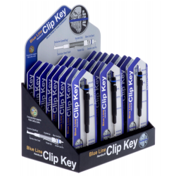 Blue Line Handcuff Key 24 Piece Display Blue Line Handcuff Key 24 Piece Display