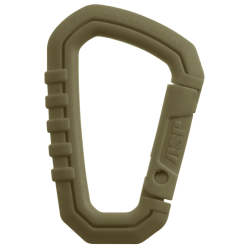 Mini Polymer Carabiner (Coyote)