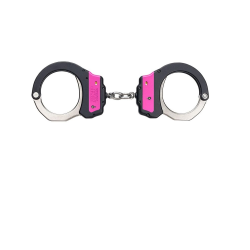 Identifier Chain Ultra Plus Cuffs (Steel Bow) (Pink)
