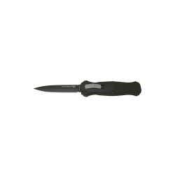 Mchenry Infidel otf Autspear (Black; Plain; Dagger; 6061-T6 Aluminum)