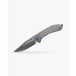 NARROWS , GRAY TITANIUM , DROP-POINT KNIFE NARROWS , GRAY TITANIUM , DROP-POINT KNIFE