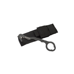 Strap Cutter Fb (Black; Serrated; Drop Point; 440C)