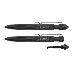 UZI Defender Tactical Pen w/ Glassbreaker & Cuff Key (Black)