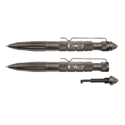 UZI Defender Tactical Pen w/ Glassbreaker & Cuff Key (Gun Metal)