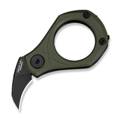 Pyrus Slip Joint Utility Knife OD Green G10 Handle (0.65 Pyrus Slip Joint Utility Knife OD Green G10 Handle (0.65