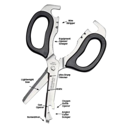 Multi Purpose Rescue Shears (Black)