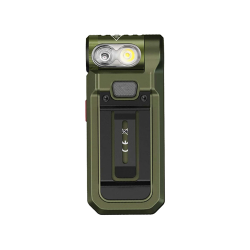 SW05R-RED Clip on flashlight green