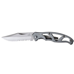 Paraframe Mini (Bead Blast; Serrated; Stainless; Clam)