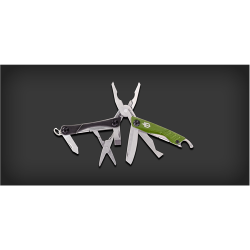 Dime Micro Tool (Green; Clam)