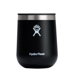 Ceramic Wine Tumbler - 10oz (Black)