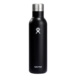25 OZ CERAMIC WINE BOTTLE BOTTLE (Black)