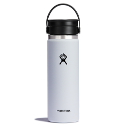 20 OZ WIDE MOUTH FLEX SIP LID (White; 20oz)