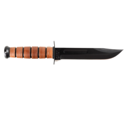 Military Fighting Utility Knife (Plain; USMC; Box; Leather)
