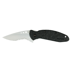 Scallion (Bead Blast; Serrated; Black; Box)