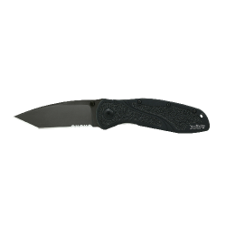 Blur (Black; Serrated; Tanto; Black; Box)