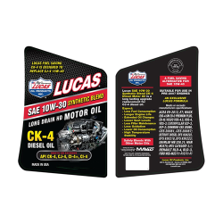 SAE 10W-30 Synthetic Blend CK-4 Diesel Oil (Single; 5 Gal Pail)