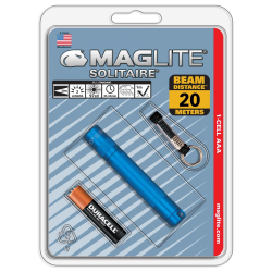 Solitaire AAA-Cell Incandescent Flashlight (Blue; Blister) Solitaire AAA-Cell Incandescent Flashlight (Blue; Blister)