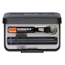 Solitaire AAA-Cell Incandescent Flashlight (Black; Display Box)