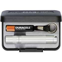 Solitaire AAA-Cell Incandescent Flashlight (Silver; Display Box)