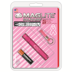 Solitaire AAA-Cell Incandescent Flashlight (Pink; Blister)