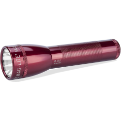 ML25LT Maglite 2 C-Cell LED Flashlight (Red; Blister)
