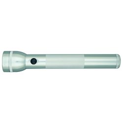 S3D Maglite 3 D-Cell Flashlight (Silver; Display Box)