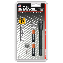 P32 Mini Maglite 2 AAA-Cell LED Flashlight (Black; Blister)