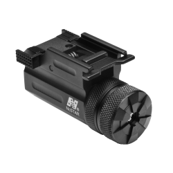 Compact Green Laser w/QR Weaver Mount Compact Green Laser w/QR Weaver Mount
