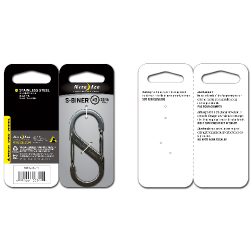 Dual Carabiner Stainless Steel (Stainless; #3)