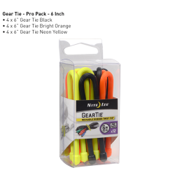 Gear Tie ProPack 6 - 12 Pack - Assorted Colors Gear Tie ProPack 6 - 12 Pack - Assorted Colors
