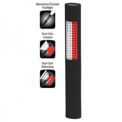 2-in-1 Safety Light / Flashlight (White/Red)