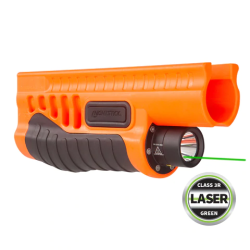 Shotgun Forend Light w/ Laser for Mossberg 500/590/Shockwave - Orange Shotgun Forend Light w/ Laser for Mossberg 500/590/Shockwave - Orange