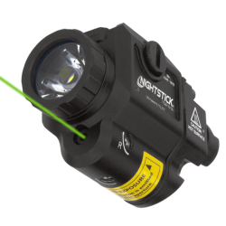 TCM 550 Compact Tactical Weapon-Mounted Light w/Green Laser TCM 550 Compact Tactical Weapon-Mounted Light w/Green Laser