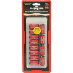 Surefire 123A Lithium Batteries (12; Clam)