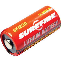 Surefire 123A Lithium Batteries (6; Clam)