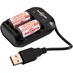 123A Rechargeable Batteries w/ Charger 123A Rechargeable Batteries w/ Charger
