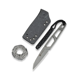 TEXO Fixed Blade Neck Knife 1.97