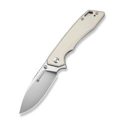 Stratex Flipper & Thumb Stud Knife Ivory G10 Handle (3.17