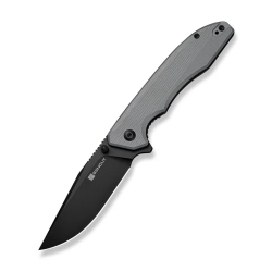 SENCUT Sylor Flipper & Thumb Stud Knife Gray G10 Handle (3.35