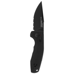 SOG-TAC AU Compact – Black / Partially Serrated SOG-TAC AU Compact – Black / Partially Serrated