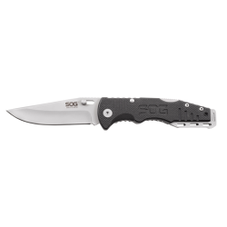 Salute Mini (Bead Blast; Plain; Clip Point; Black; Clam) Salute Mini (Bead Blast; Plain; Clip Point; Black; Clam)